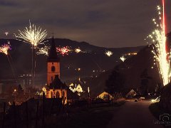 Silvesterfeuerwerk o1.o1.2o26 - © kalbacho-foto  Impressionen vom Lorcher Silvesterfeuerwerk aus de Wingerte