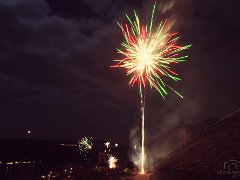Silvesterfeuerwerk o1.o1.2o26 - © kalbacho-foto  Impressionen vom Lorcher Silvesterfeuerwerk aus de Wingerte