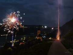 Silvesterfeuerwerk o1.o1.2o26 - © kalbacho-foto  Impressionen vom Lorcher Silvesterfeuerwerk aus de Wingerte
