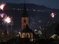 Silvesterfeuerwerk o1.o1.2o26 - © kalbacho-foto  Impressionen vom Lorcher Silvesterfeuerwerk aus de Wingerte