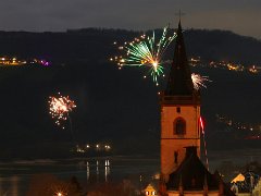 Silvesterfeuerwerk o1.o1.2o26 - © kalbacho-foto  Impressionen vom Lorcher Silvesterfeuerwerk aus de Wingerte