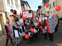 Umzuch Kaub 2o25 © kalbacho-foto  Kauber Fassenachtsumzuch mit Abschluss uffm Zollplatz