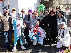 Umzuch Kaub 2o25 © kalbacho-foto  Kauber Fassenachtsumzuch mit Abschluss uffm Zollplatz