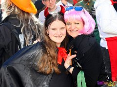 Umzuch Kaub 2o25 © kalbacho-foto  Kauber Fassenachtsumzuch mit Abschluss uffm Zollplatz