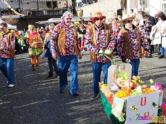 Umzuch Kaub 2o25 © kalbacho-foto  Kauber Fassenachtsumzuch mit Abschluss uffm Zollplatz