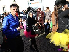 Umzuch Kaub 2o25 © kalbacho-foto  Kauber Fassenachtsumzuch mit Abschluss uffm Zollplatz
