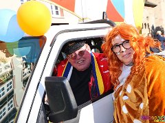 Umzuch Kaub 2o25 © kalbacho-foto  Kauber Fassenachtsumzuch mit Abschluss uffm Zollplatz