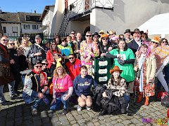 Rosenmontagsbasar © kalbacho-foto  Rosenmontagsbasar im Hilchenhaushof, geboten werden Tänze aus der LCV-Tanzabteilung, musikalisch gestaltet wird der Tag von den Lorcher Schloßbergmusikanten